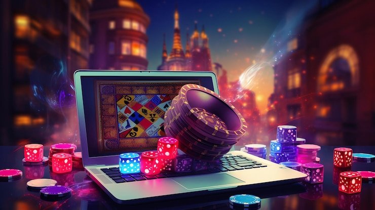 Antarmuka login Dadu Online di aplikasi mobile slot77